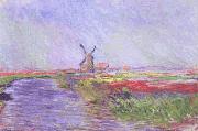Champ de Tulipes Claude Monet